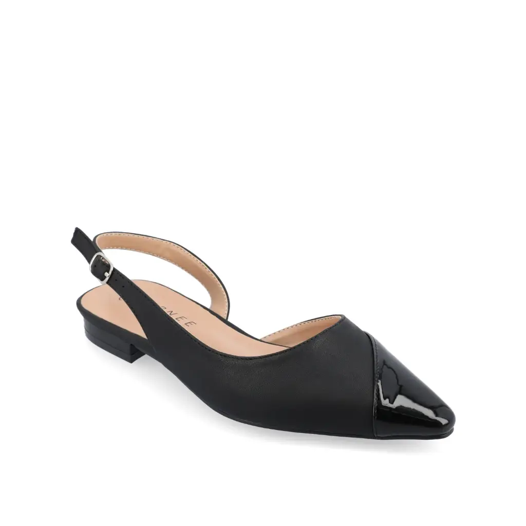 Bailarinas De Punta Puntiaguda Daphnne De La Colección Journee Para Mujer - Negro 6 1/2 Mediano | 194379833014 TRG187798425