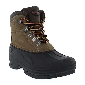 Botas De Invierno Alfred Para Hombre, Impermeables, Con Aislamiento Y Tacón Plano - Tan 13 Medium | 196064344331 TRG187797969