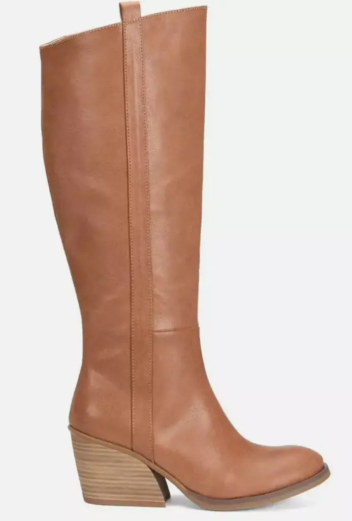 Botas De Montar Con Tacón Apilado Harley Para Mujer De Korks - Tan 7 1/2 Mediano | 192466634513 TRG188552044