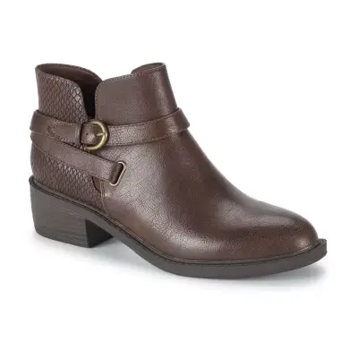 Botines De Tacón Apilado Sienna Para Mujer De Baretraps - Marrón Oscuro 11 Mediano | TRG192805533