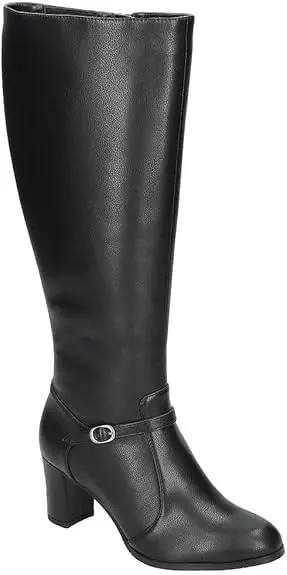 Botines De Tacón Cuadrado Missy Para Mujer De Easy Street - Negro Lamy 9 Ancho | TRG185044814