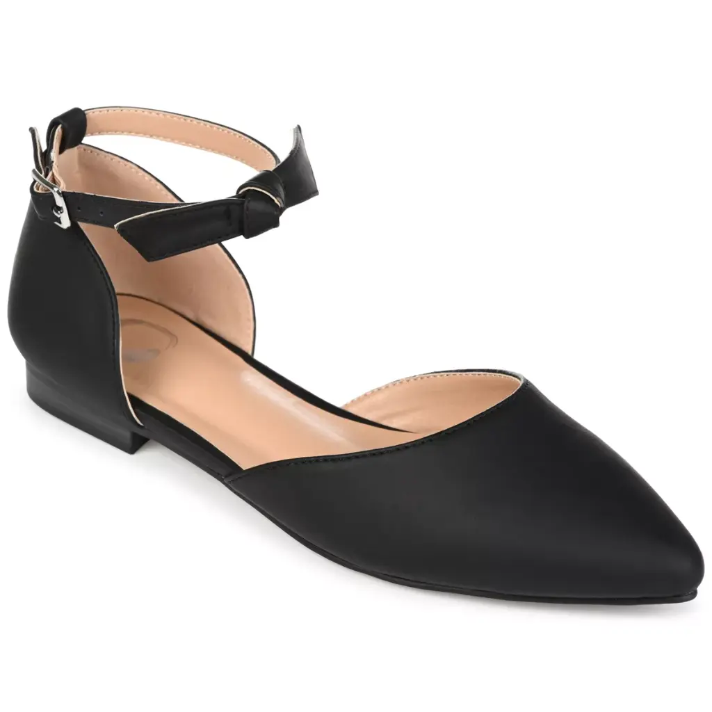 Colección Journee - Bailarinas Vielo-Wd Con Punta Para Mujer - Ancho Ancho - Negro 10 Ancho | 194593692862 TRG188575190