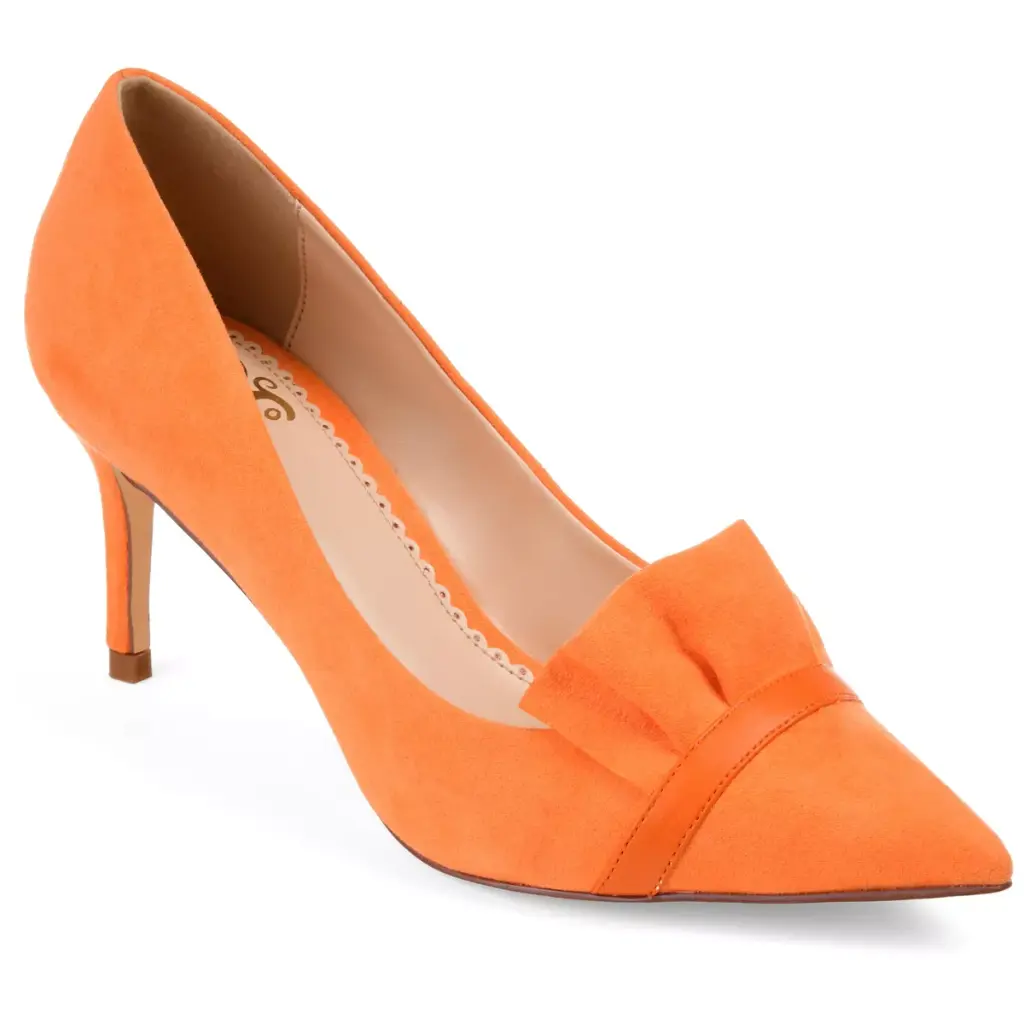 Colección Journee Zapatos De Tacón Marek Para Mujer - Naranja, Talla 9 (Mediano) | TRG185044923