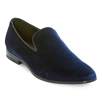 J.Ferrar Jf Zapato Sin Cordones Jf Kendrick Para Hombre - Navy 13 Medium | TRG192805578