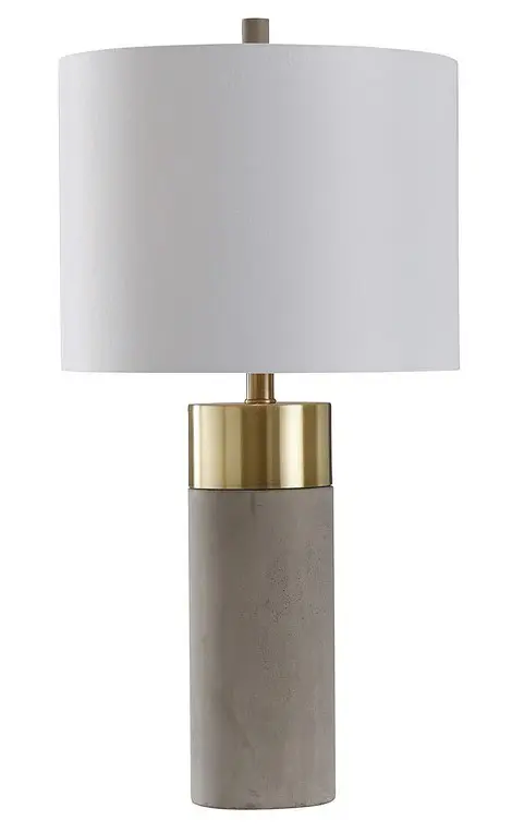Lámpara De Mesa Stylecraft De 14 W De Latón Y Metal Natural - Latón Natural | 720354040353 TRG185754764