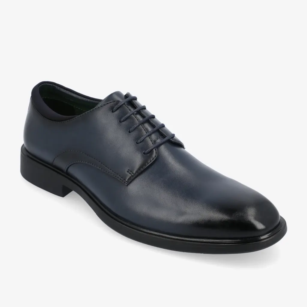 Mocasines De Punta Redonda Kimball Para Hombre De Vance Co. - Azul Marino, Talla 9 1/2 Mediana | 194593612761 TRG188376966