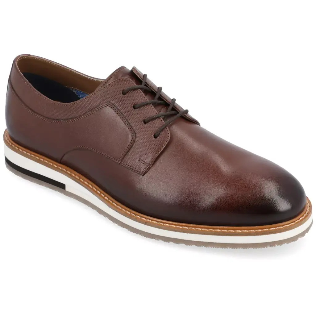 Mocasines Glover Para Hombre De Thomas & Vine - Marrón, 12 De Ancho | X0901