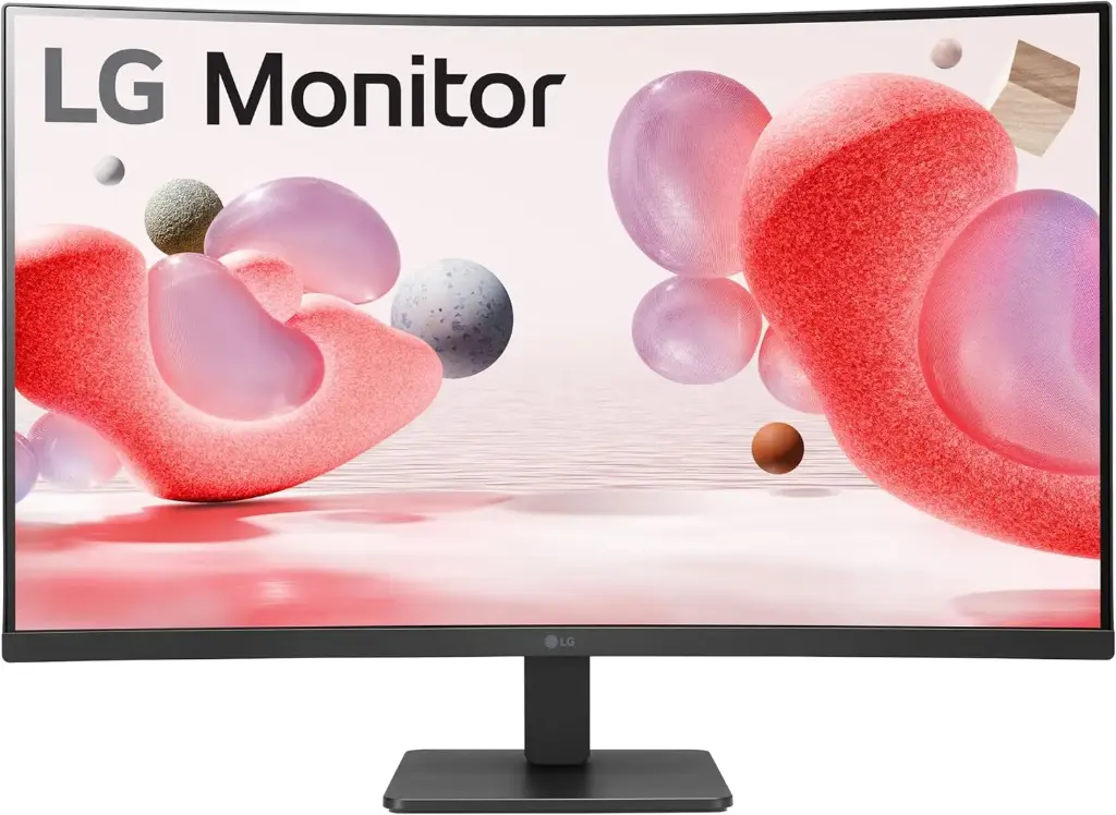 Monitor LG 32Mr50Cs-B 32" Pulgadas FHD Pantalla Curva De 100 Hz & Freesync