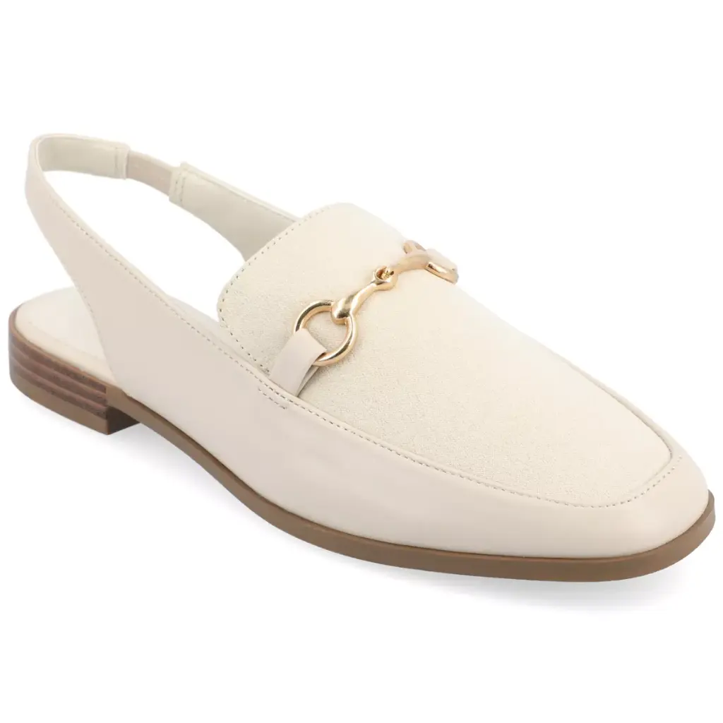 Mules De Punta Cuadrada Lainey Para Mujer De La Colección Journee - Sand 8 Medium | 194379739811 TRG188575273