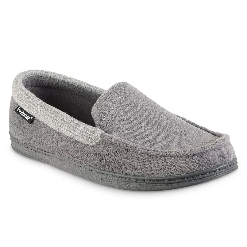 Pantuflas Tipo Mocasín Isotoner Para Hombre - Talla Extragrande | 194194259907 TRG188381678