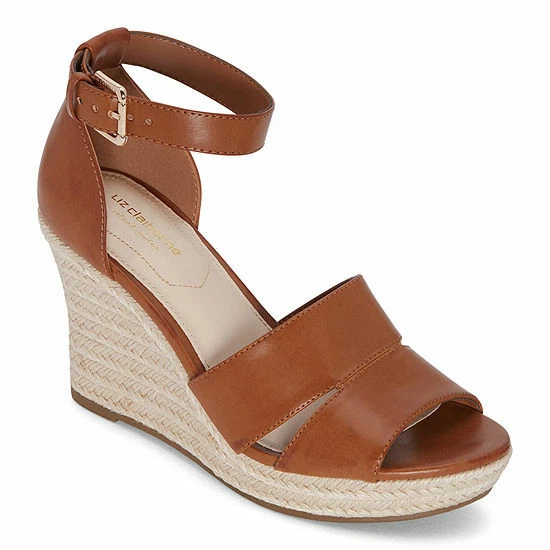 Sandalias De Cuña Amaro Para Mujer De Liz Claiborne - Cognac 9 Mediano | TRG192803825