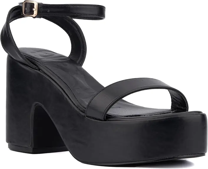 Sandalias De Tacón Charmer Para Mujer De Olivia Miller - Negro 11 Mediano | TRG192803862