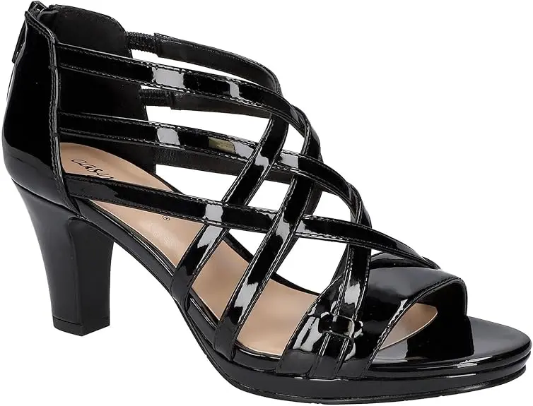 Sandalias De Tacón Easy Street Bee Para Mujer - Blanco 10 Mediano | 196371447282 TRG187860486
