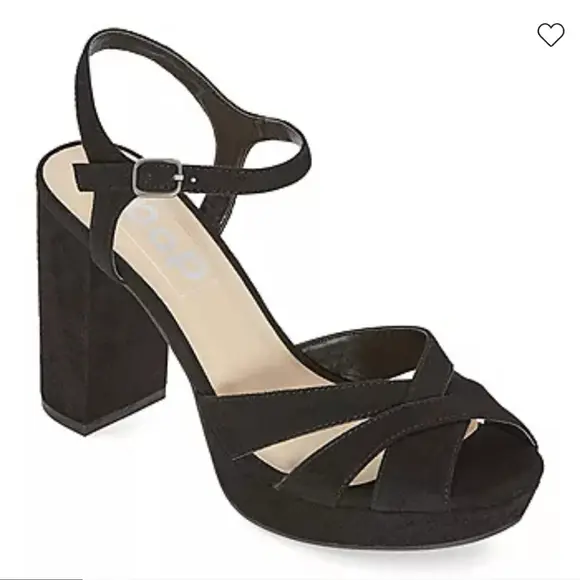 Sandalias De Tacón Garcelle Para Mujer Pop - Negro 9 Mediano | 885044814482 TRG187602838