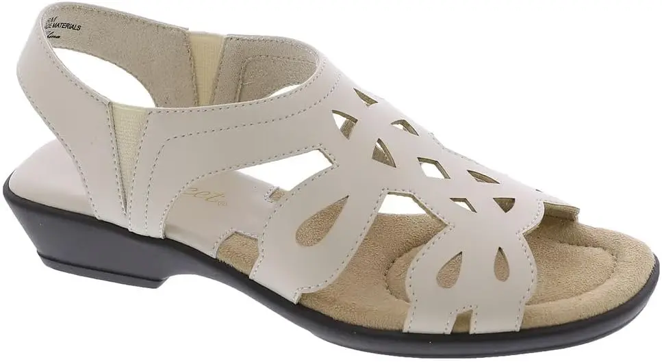 Sandalias De Tacón Holland Para Mujer Easy Street - Hueso 7 1/2 Mediano | 196371444229 TRG187855852