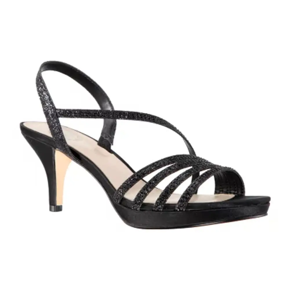 Sandalias De Tacón Nalda Para Mujer De I. Miller - Negro 7 1/2 Mediano | TRG180841758