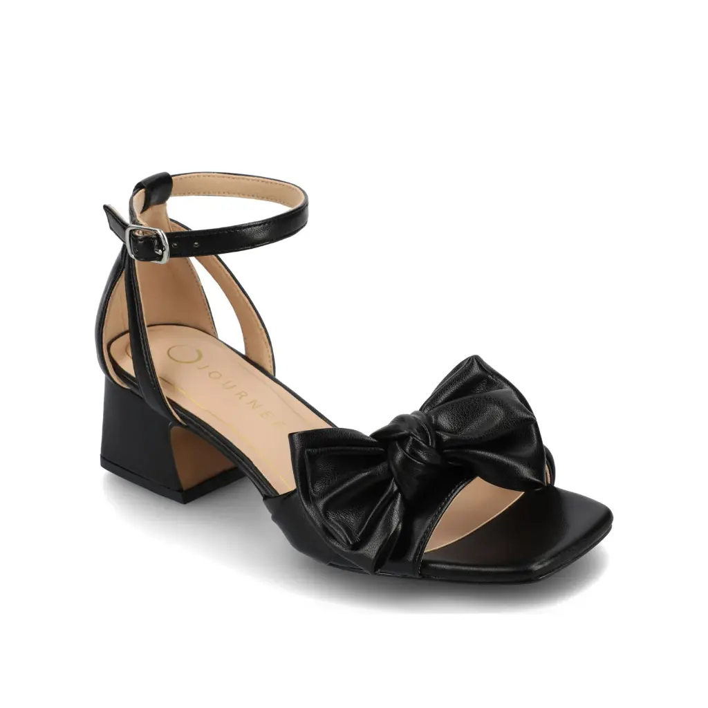 Sandalias De Tacón Zevi Para Mujer De La Colección Journee - Negro 8 1/2 Mediano | TRG185044768