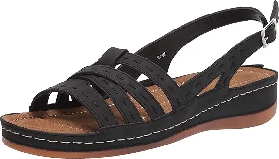 Sandalias De Tiras Kehlani Para Mujer De Easy Street - Blancas, 10 Ancho | 193073690428 TRG187797844