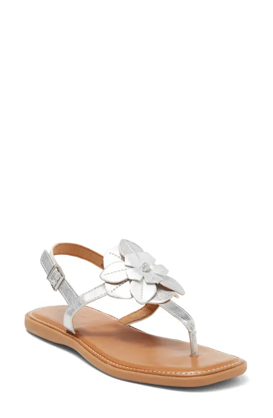 Sandalias Planas Boc Koko Para Mujer - Plata Metalizada 9 Mediano | 192466673499 TRG188559797