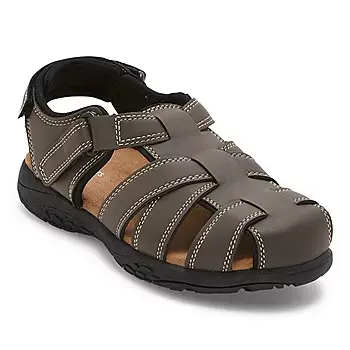 Sandalias Planas Con Tiras Ajustables Tidal Para Niños Pequeños Y Grandes De Thereabouts - Marrón 11 Mediano | R1N0000003Fac4 TRG188383977