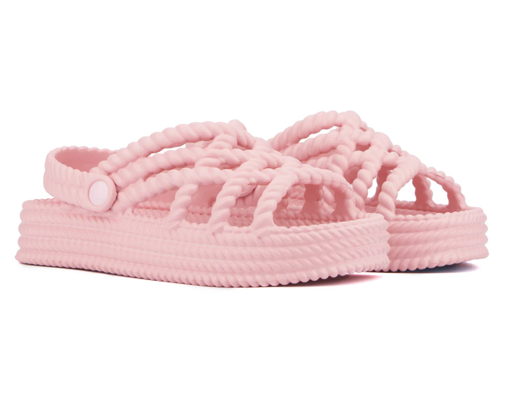 Sandalias Planas Jazzy De Olivia Miller Para Mujer - Rosa Claro 7 Mediano | 193871692556 TRG188552152