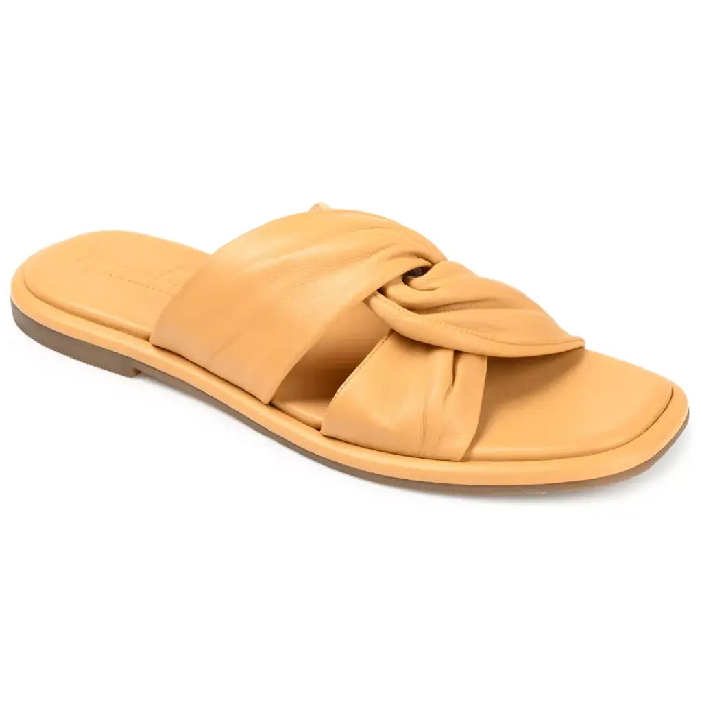 Sandalias Planas Kanndice Para Mujer Journee Signature - Tan 8 1/2 Medium | TRG192805546