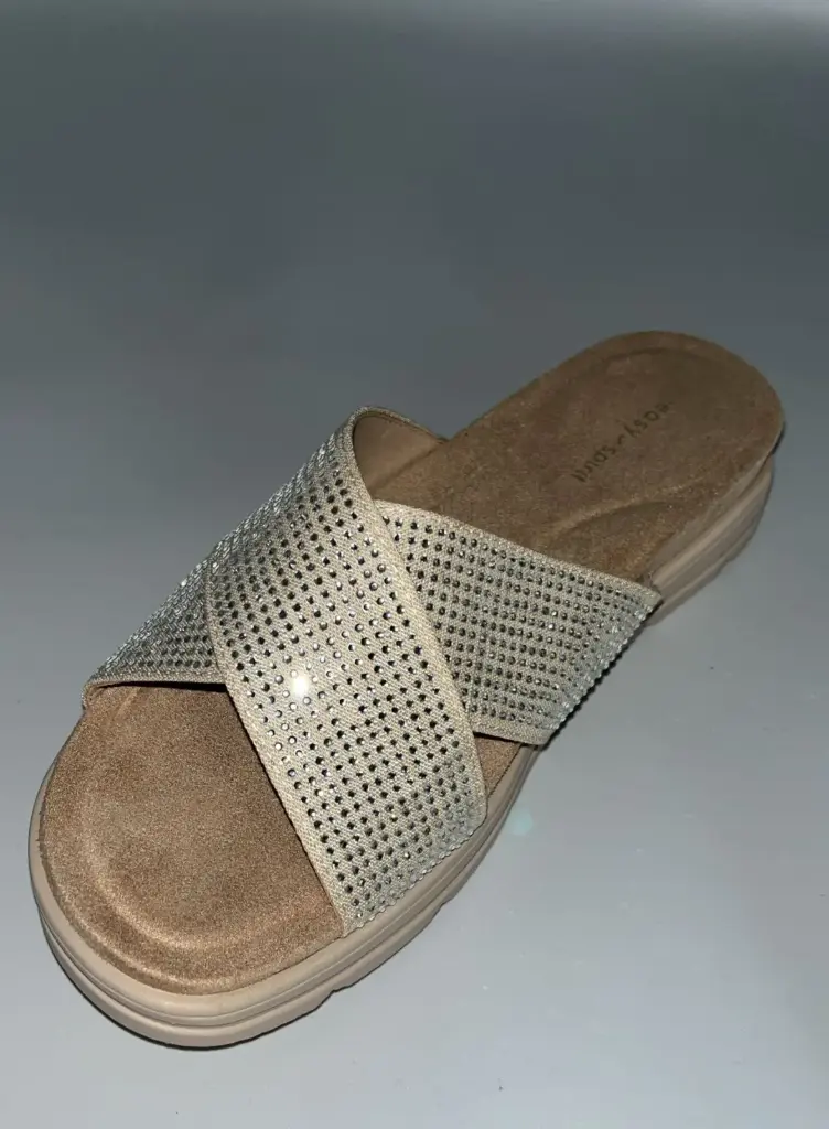 Sandalias Stacy Para Mujer De Easy Spirit - Natural 9 1/2 Mediano | TRG192761090