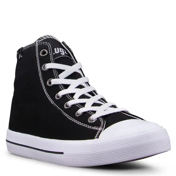 Zapatillas Lugz Stagger Hi Para Mujer - Negro Blanco Talla 10 Mediana | 737182724416 TRG188556245