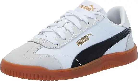Zapatillas Puma Club 5V5 Para Niño - Blanco Negro Gris 6 Mediano | TRG192763677