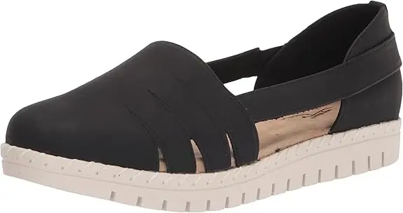Zapatillas Sin Cordones Bugsy De Easy Street Para Mujer - Negro, Talla 12 Mediana | 193073893652 TRG187862907