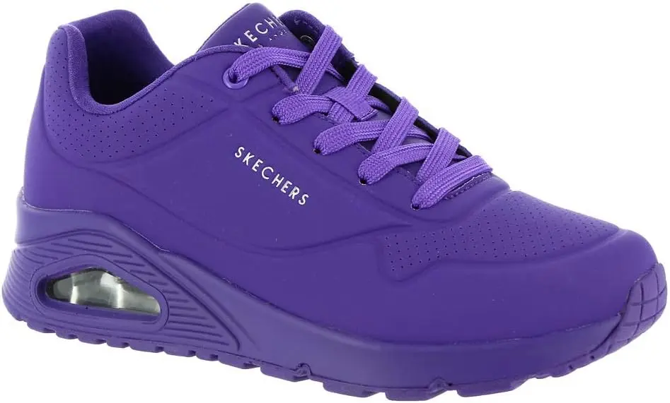 Zapatillas Skechers Uno Night Shades Para Mujer - Púrpura 8 1/2 Mediana | TRG192805540