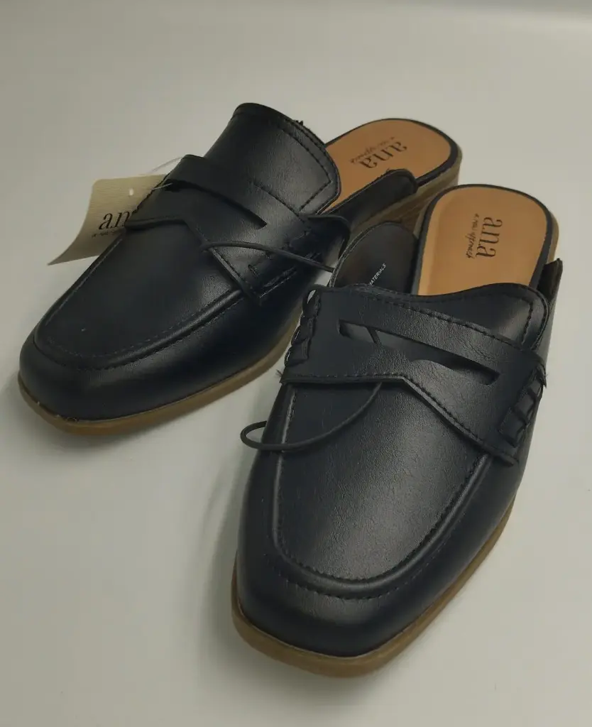 Zapato Sin Cordones Emma Para Mujer De A.N.A. - Negro 8 Mediano | R1N0000007Cd38 TRG187861356