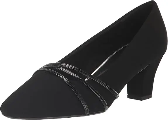 Zapatos De Salón Cristiny Para Mujer De Easy Street, Color Negro Lamy, Talla 9 | 196371363438 TRG187602833