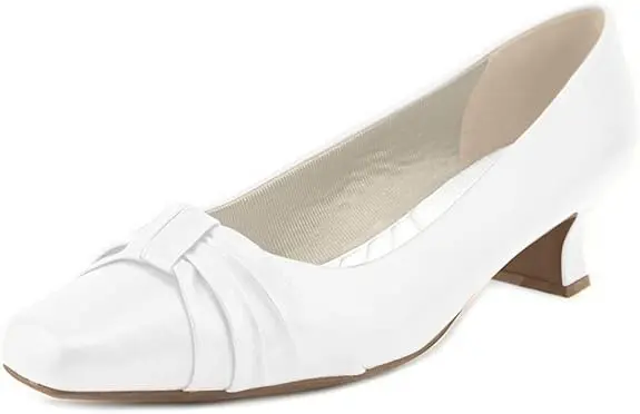 Zapatos De Tacón Bajo Easy Street Waive Para Mujer - Blancos 7 1/2 Ancho | 885660700961 TRG188361895