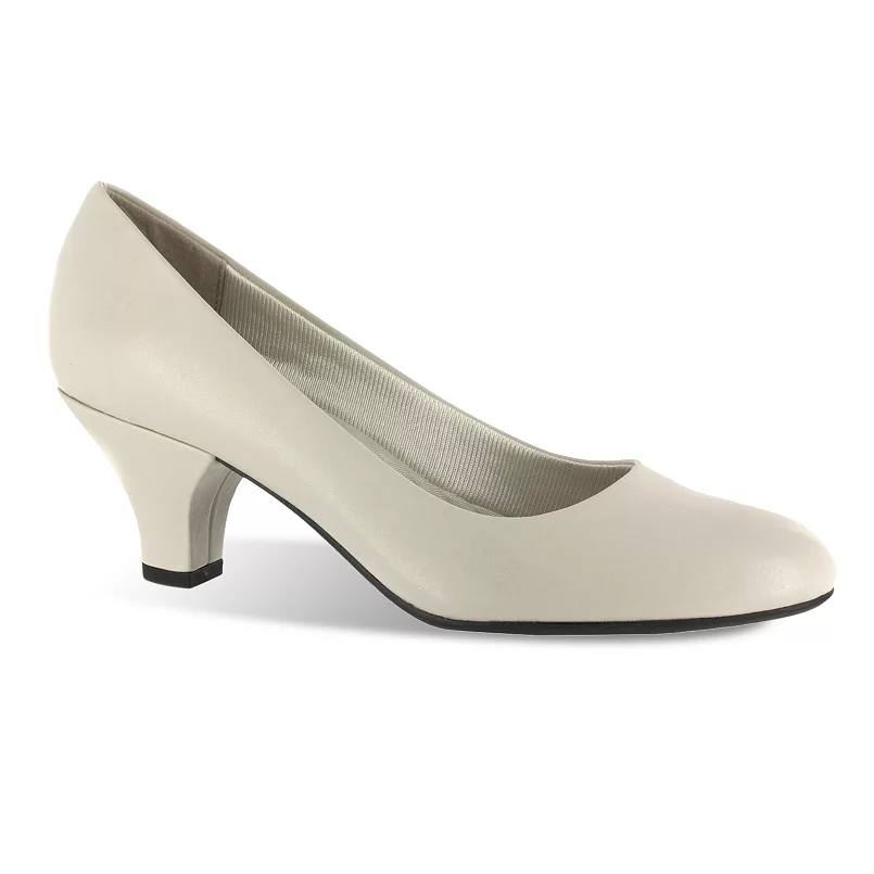 Zapatos De Tacón Cónico Easy Street Para Mujer - Hueso 8 1/2 Ancho | TRG192763200