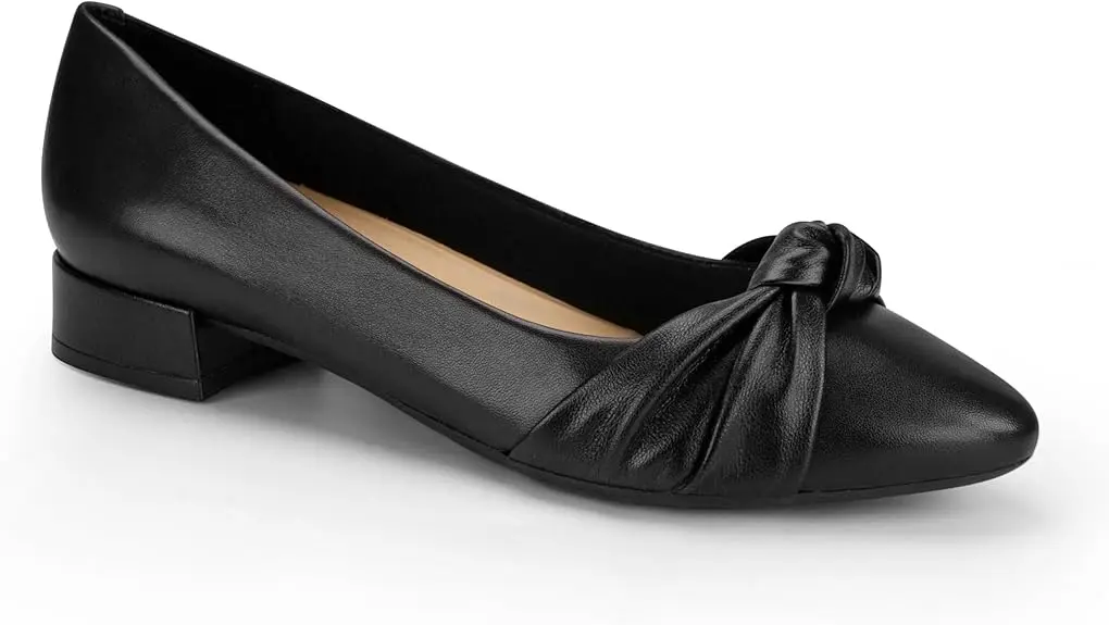 Zapatos De Tacón Cuadrado Easy Spirit Para Mujer - Negro 7 1/2 Mediano | TRG191580788