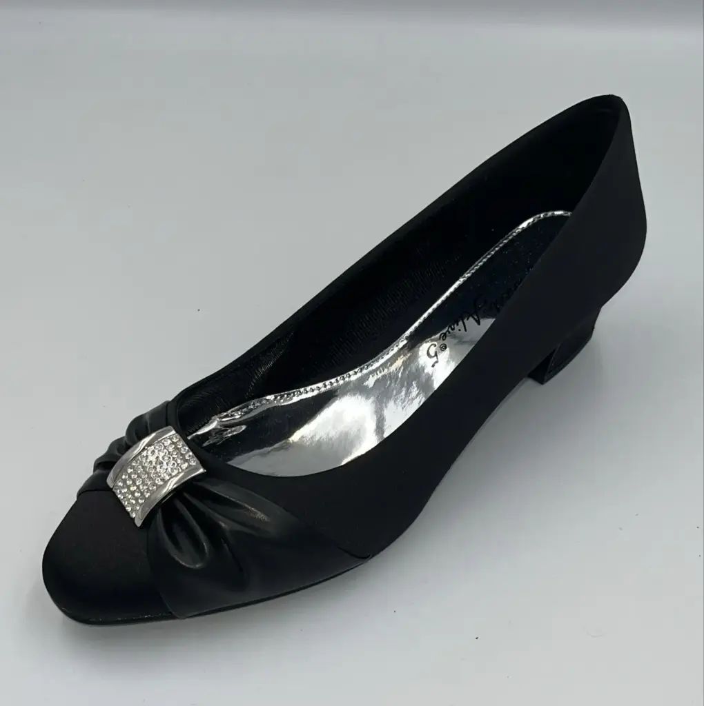 Zapatos De Tacón Cuadrado Eloise Para Mujer De Easy Street - Negro Lamy 6 1/2 Extra Ancho | TRG185044983