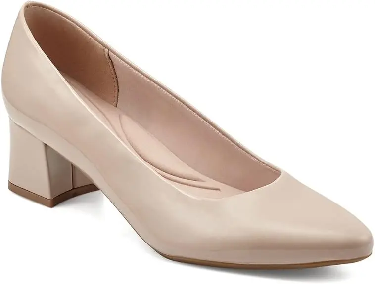 Zapatos De Tacón Cuadrado Nicole Para Mujer De Easy Spirit - Leche De Avena 8 1/2 Mediano | 195608900552 TRG188371985