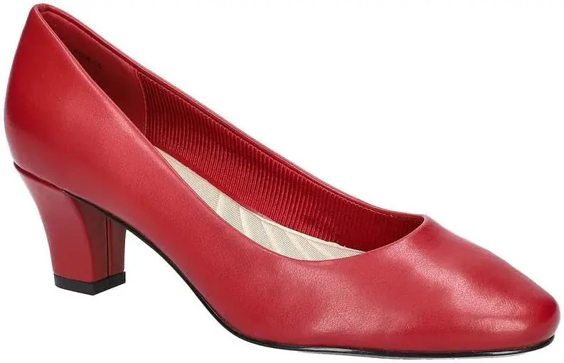 Zapatos De Tacón De Aguja Ballari Para Mujer De Easy Street - Rojo 7 1/2 Extra Ancho | 196371043798 TRG188552320