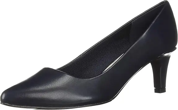 Zapatos De Tacón De Aguja Easy Street Para Mujer Con Punta Puntiaguda - Azul Marino 10 Mediano | TRG185041167