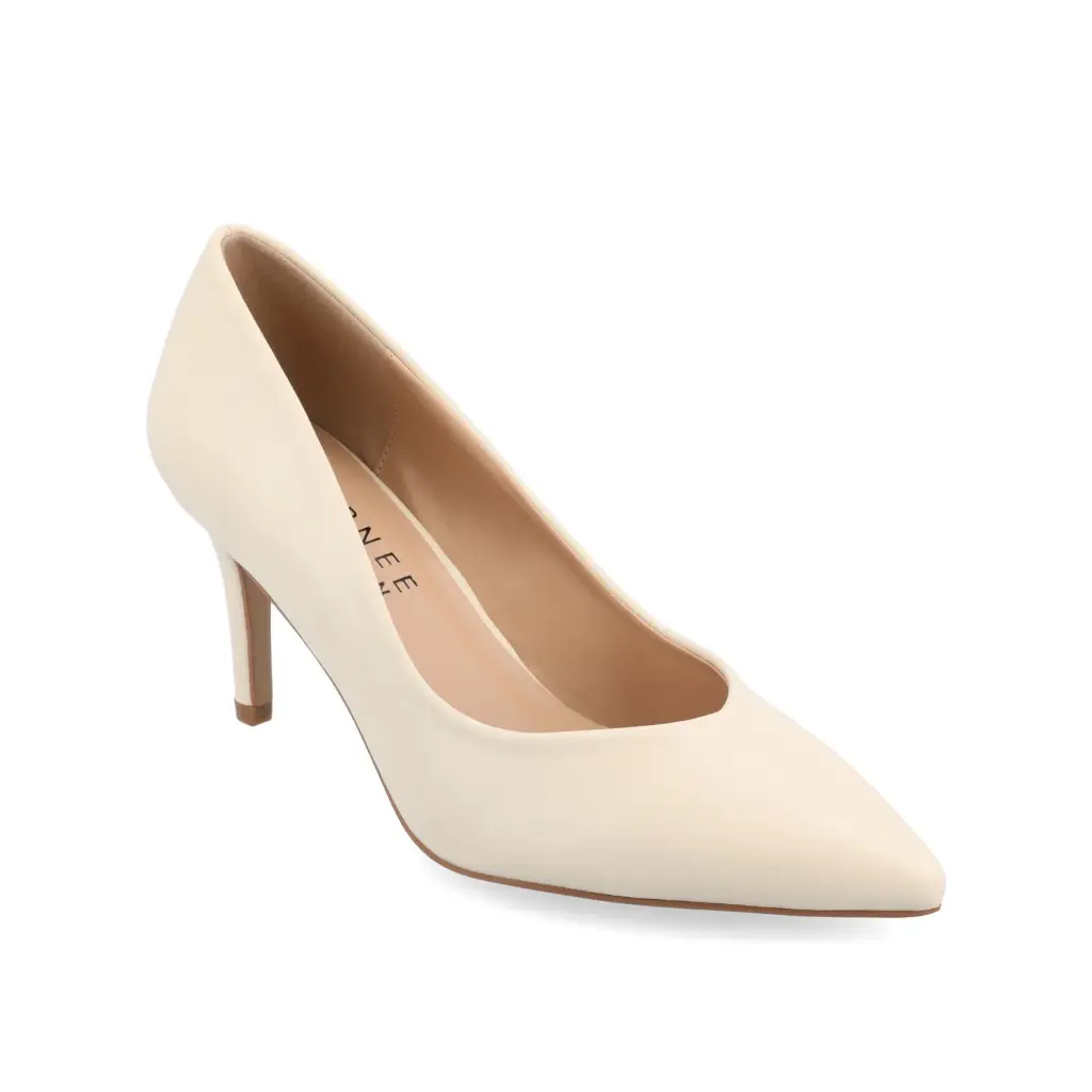 Zapatos De Tacón De Aguja Gabriella Con Punta Puntiaguda Para Mujer De Journee Collection - Almendra 9 1/2 Mediano | TRG192803723