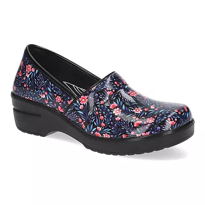 Zapatos De Trabajo Lyndee De Easy Street Para Mujer Con Punta Redonda - Bella Floral Patnt Bella Floral Patent 6 Medium | 196371357789