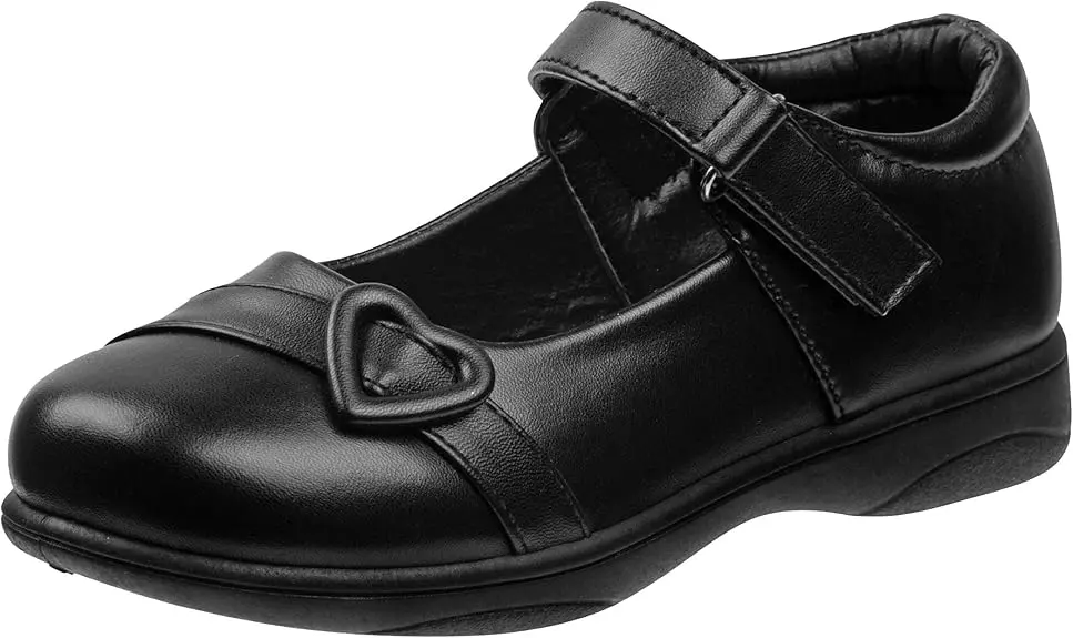 Zapatos Mary Jane Petalia Para Niñas Pequeñas Y Grandes - Negro 3 Mediano | TRG192761088