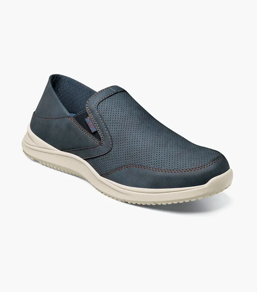 Zapatos Sin Cordones Nunn Bush Para Hombre - Azul Marino, Talla 9 1/2, Mediano | TRG191579250
