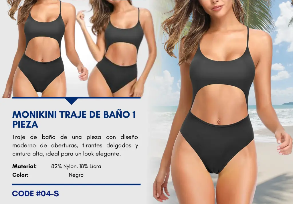 Traje de Baño Para Mujer Small Elite Swim S-04