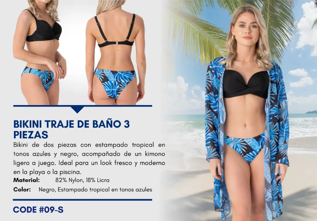 Traje de Baño Para Mujer Small Elite Swim S-09