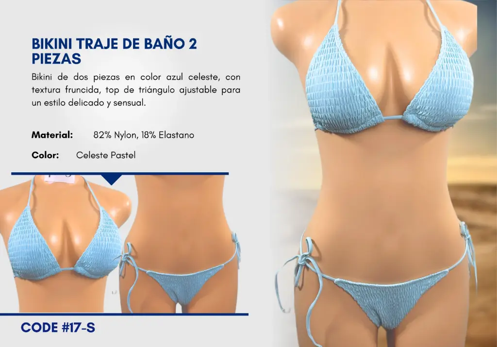 Traje de Baño Para Mujer Small Elite Swim S-17