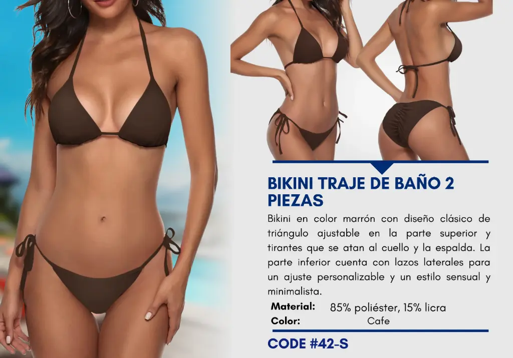 Traje de Baño Para Mujer Small Elite Swim S-42