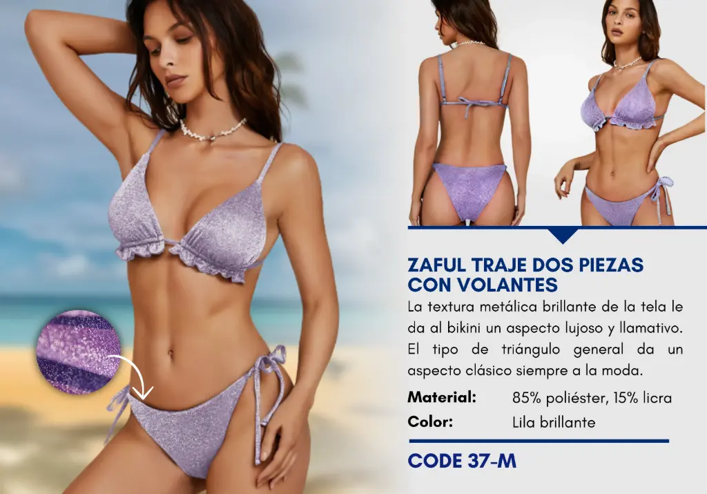Traje de Baño Para Mujer Medium Elite Swim M-37