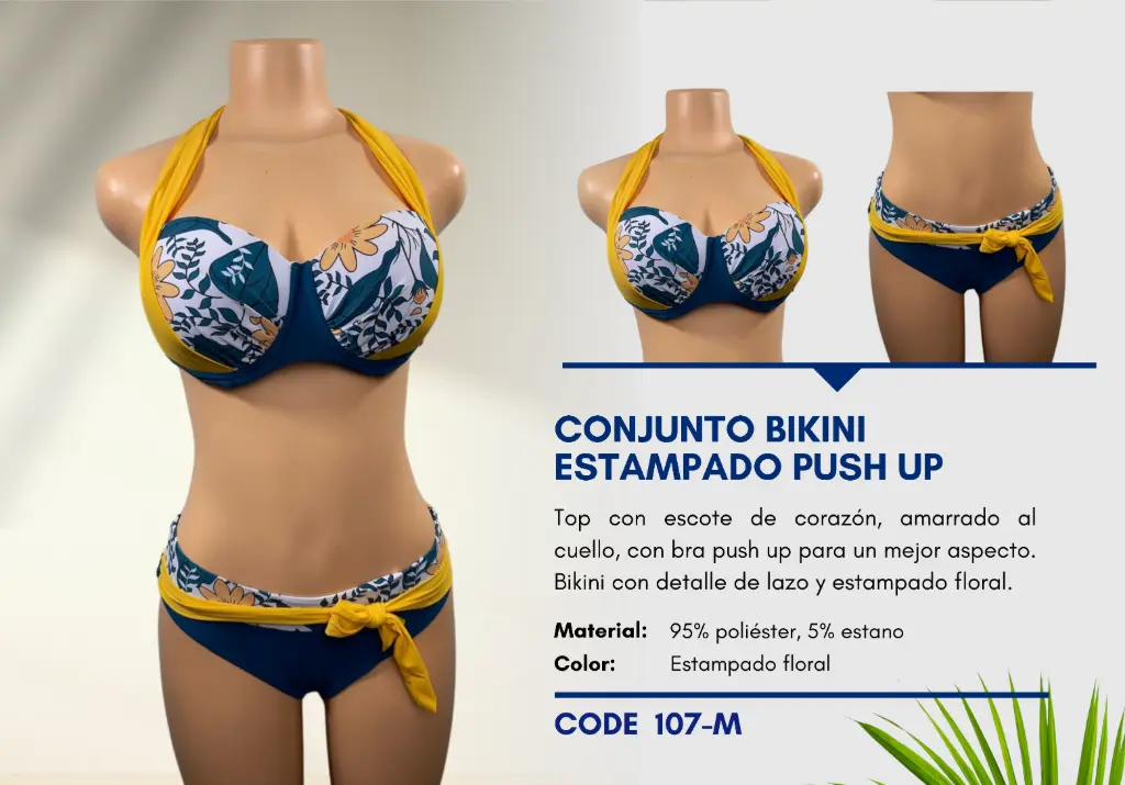 Traje de Baño Para Mujer Medium Elite Swim M-107